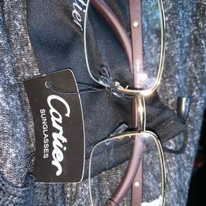 Gold Cartier Frames